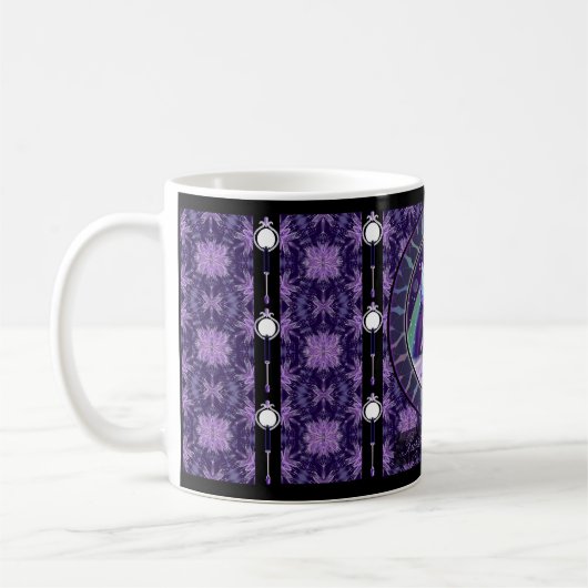 Mug Fée de pluie violette (Gauche)