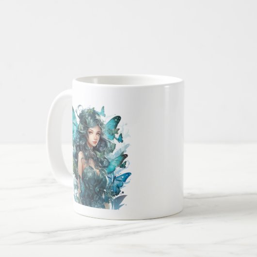 Mug Fée de printemps (Devant gauche)
