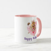 Mug Fée de prune de Chipmunk (Devant droit)