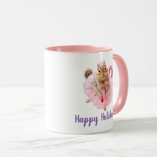 Mug Fée de prune de Chipmunk (Devant droit)