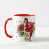 Mug Fée et Sucres de canne de Noël Musique (Gauche)