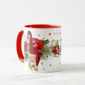 Mug Fée et Sucres de canne de Noël Musique (Devant gauche)