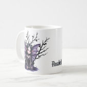 Mug Fée foncée mignonne avec ailes de chauve-souris (Devant gauche)