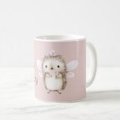 Mug Fée hérisson mignonne (Devant droit)