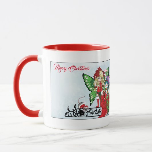 Mug Fée Jouets de Noël (Gauche)