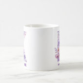 Mug Fée Lilac personnalisée Monogramme K (Centre)