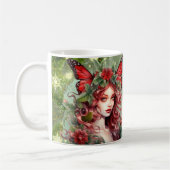 Mug Fée papillon de Noël (Gauche)