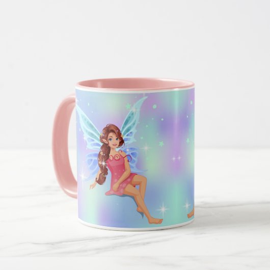 Mug Fée personnalisée (Devant gauche)