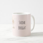 Mug Fée Rose Blush sur une Balançoire (Devant droit)