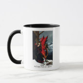 Mug Fée Rouge de Printemps Mère Nature Fantastique (Gauche)