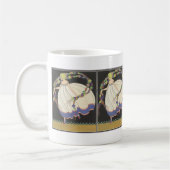 Mug Fée s'ébattant avec des fleurs (Gauche)