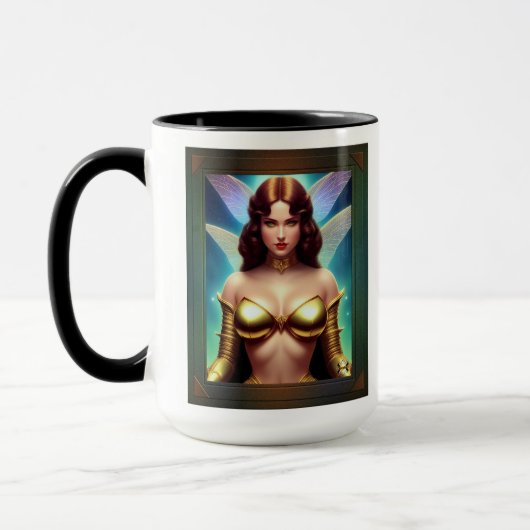 Mug Fée spatiale de l'âge d'or par Xzendor7 (Gauche)