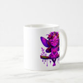 Mug Fée violette joueuse (Devant droit)