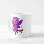 Mug Fée violette joueuse (Devant gauche)