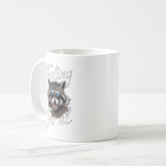 Mug Feel Feral Racoon (Devant gauche)