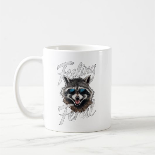 Mug Feel Feral Racoon (Gauche)