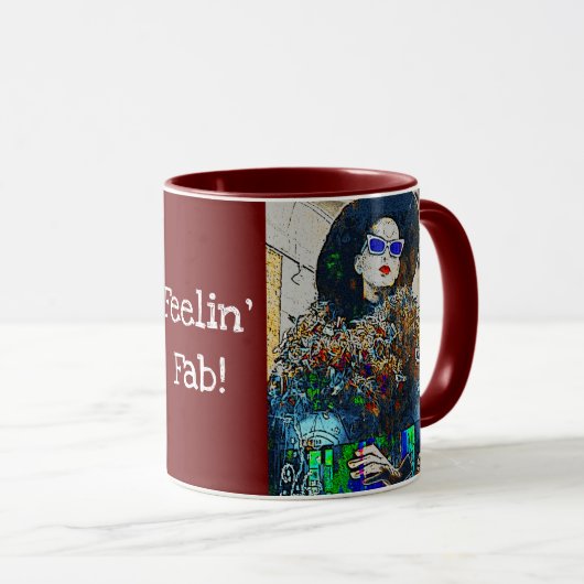 Mug Feelin' Fab (Devant droit)