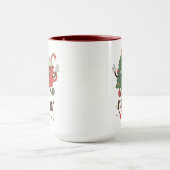 Mug Feelin' Jolly Fêtes de Noël Funny Retro (Centre)