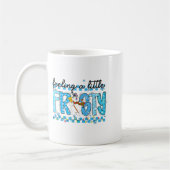 Mug Feelin' Little Frostys Snowman Retro Christmas Lig (Gauche)