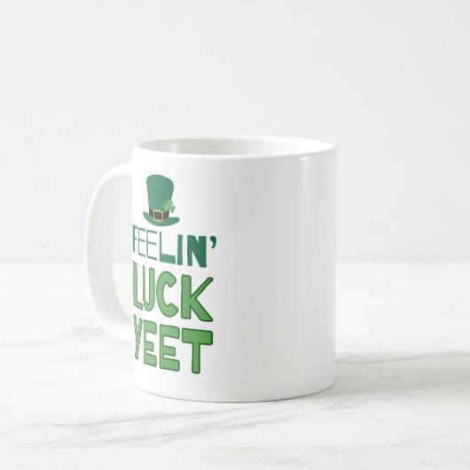 Mug Feelin' Luckyeet Saint Patrick's Day (Devant gauche)
