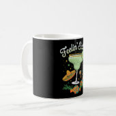 Mug Feelin' Salty Margarita Funny Cinco De Mayo (Devant gauche)