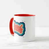 Mug Feelin' Super - les années 70 stylet (Devant gauche)