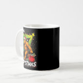 Mug Feeling 67 Funny Christmas Bigfoot Holiday  (Devant gauche)