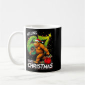 Mug Feeling 67 Funny Christmas Bigfoot Holiday  (Gauche)