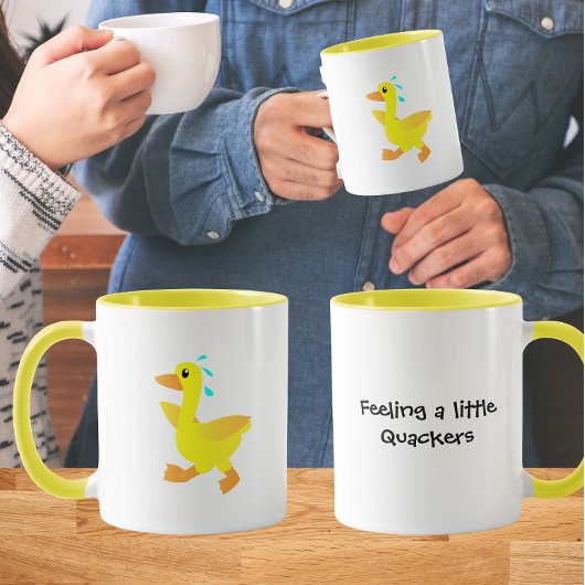 Mug Feeling a little Quackers Duck Humor