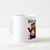 Mug Feeling Beaver-tiful - Funny Beaver Graphic (Devant gauche)