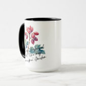 Mug Feeling Grapeful Grandma's Garden Floral Art Print (Devant gauche)