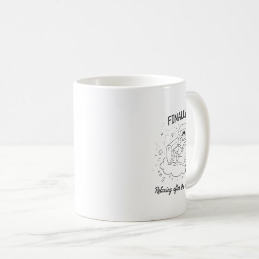 Mug feeling sleepy (Devant droit)