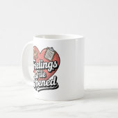 Mug Feelings File Opened | Self-Aware Healing Humor   (Devant gauche)