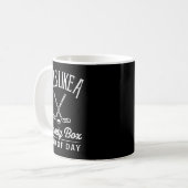 Mug Feels Like A Penalty Box Kind Of Day Funny Hockey  (Devant gauche)