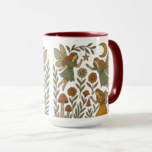 Mug Fées dans le jardin mystique