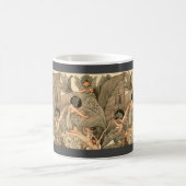 Mug Fées des feuilles réparant les feuilles (Centre)