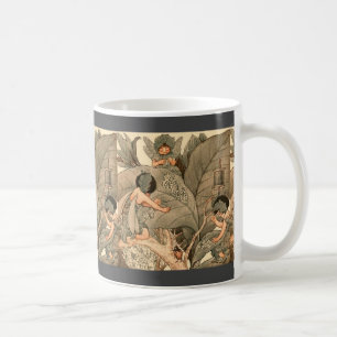 Mug Fées des feuilles réparant les feuilles