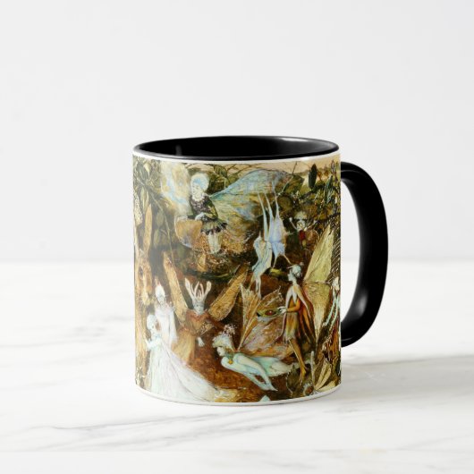 Mug Fées et lapin (Devant droit)