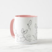 Mug Fées volantes… (Devant gauche)