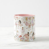 Mug Fées Whimsical Anniversaire Fleur Jardin prairie (Centre)