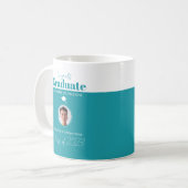 Mug Félicats Classe de diplômés de 2023 (Devant gauche)