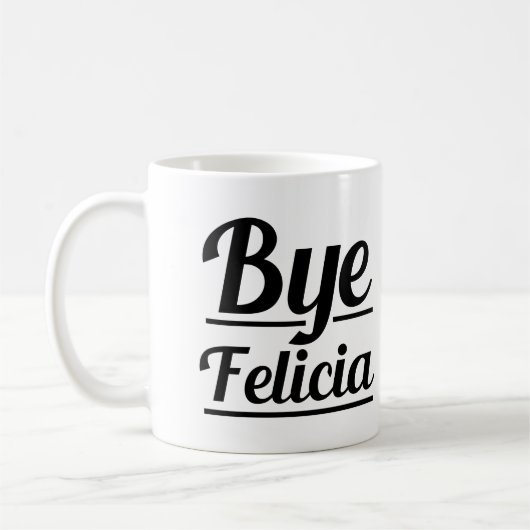 Mug Felicia secondaire drôle (Gauche)