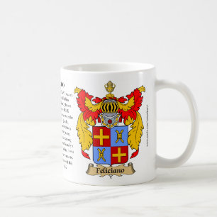 Mug Feliciano, l'origine, la signification et la crêt