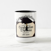 Mug Félicitation ! Certificat de fin de diplôme (Centre)