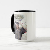 Mug Félicitation Diplômée Photo Lycée HI (Devant gauche)