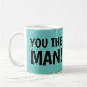 Mug FÉLICITATION ! VOUS L'HOMME !Cartographie (Gauche)