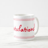Mug Félicitations (Devant droit)