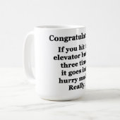 Mug Félicitations (Devant gauche)