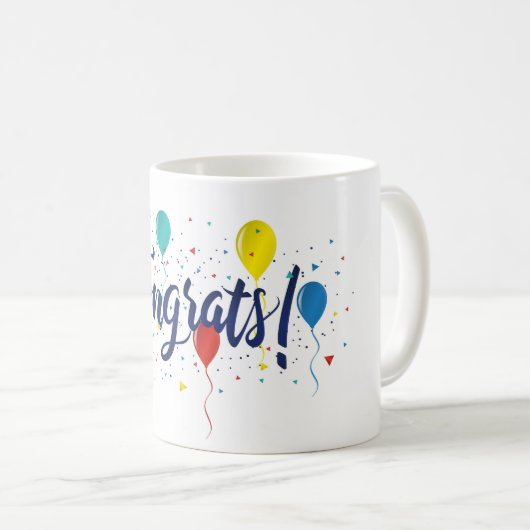 Mug Félicitations (Devant droit)