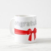Mug félicitations (Devant gauche)